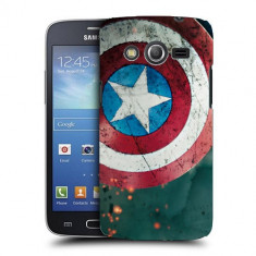 Husa Samsung Galaxy Core 4G LTE G386F Silicon Gel Tpu Model Captain America foto