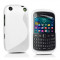 Husa BlackBerry Curve 9320 Silicon Gel Tpu S-Line Alba