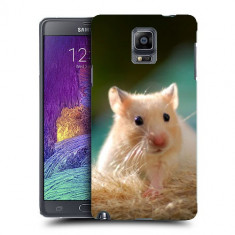 Husa Samsung Galaxy Note 4 N910 Silicon Gel Tpu Model Hamster foto