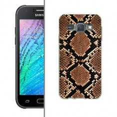 Husa Samsung Galaxy J1 J100 Silicon Gel Tpu Model Animal Print Snake foto