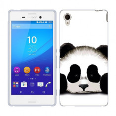 Husa SONY Xperia M4 Aqua Silicon Gel Tpu Model Panda Trist foto