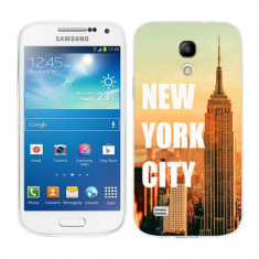 Husa Samsung Galaxy S4 Mini i9190 i9195 Silicon Gel Tpu Model New York foto