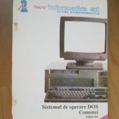w4 Sistemul De Operare Dos / Comenzi editia III