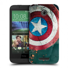 Husa HTC Desire 510 Silicon Gel Tpu Model Captain America foto
