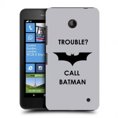 Husa Nokia Lumia 635 630 Silicon Gel Tpu Model Batman foto