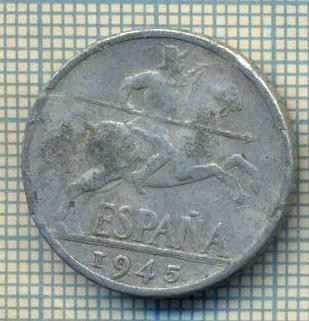 10611 MONEDA- SPANIA - 10 CENTIMOS -anul 1945 -STAREA CARE SE VEDE
