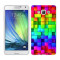 Husa Samsung Galaxy A8 A800 Silicon Gel Tpu Model Colorful Cubes