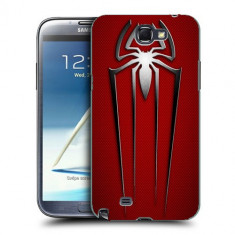 Husa Samsung Galaxy Note 2 N7100 Silicon Gel Tpu Model Spiderman foto