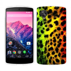 Husa LG Nexus 5 Silicon Gel Tpu Model Animal Print Color foto