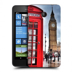 Husa Nokia Lumia 635 630 Silicon Gel Tpu Model London foto