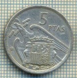 10637 MONEDA- SPANIA - 5 PESETAS -anul 1957(68) -STAREA CARE SE VEDE