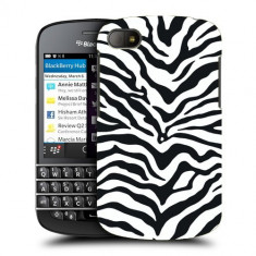 Husa BlackBerry Q10 Silicon Gel Tpu Model Animal Print Zebra foto