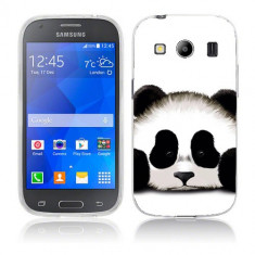 Husa Samsung Galaxy Ace 4 G357 Silicon Gel Tpu Model Panda Trist foto