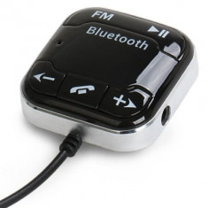 Car Kit Handsfree Auto Bluetooth si Modulator FM cu Incarcator USB AL-060217-20 foto