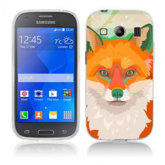 Husa Samsung Galaxy Ace 4 G357 Silicon Gel Tpu Model Desen Vulpe foto