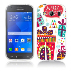 Husa Samsung Galaxy Ace 4 G357 Silicon Gel Tpu Model Craciun Christmas V1 foto