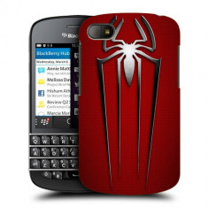 Husa BlackBerry Q10 Silicon Gel Tpu Model Spiderman foto