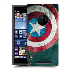 Husa Nokia Lumia 830 Silicon Gel Tpu Model Captain America foto