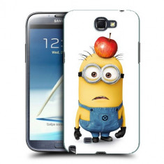 Husa Samsung Galaxy Note 2 N7100 Silicon Gel Tpu Model Minions foto