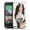 Husa HTC Desire 610 Silicon Gel Tpu Model Painted Women