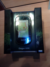 Navigator handheld Garmin Oregon 600t Negru foto