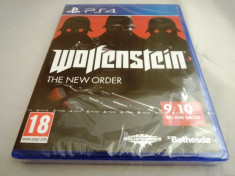 Wolfenstein the New Order, PS4, original si sigilat, alte sute de jocuri! foto