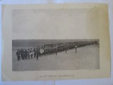 Cumpara ieftin 2 Foto gravuri 1900:Regimentul Buzeu nr.8 si al 5-lea Regiment Ialomita nr.23, Alb-Negru, Romania 1900 - 1950, Medical