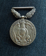 Medalie Carol I in amintirea inaltatorului avant 1913 foto