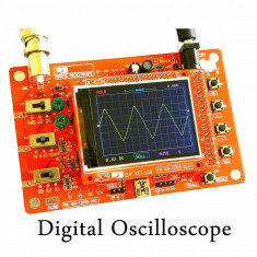 OSCILOSCOP DIGITAL 1 msps + sonda , complet functional alimentare la 12V foto