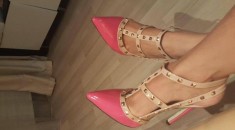 Pantofi stiletto model Valentino foto