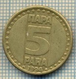 10708 MONEDA- YUGOSLAVIA - 5 PARA -anul 1994 -STAREA CARE SE VEDE