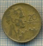 10700 MONEDA- YUGOSLAVIA - 20 DINARA -anul 1955 -STAREA CARE SE VEDE, Europa