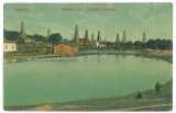 3789 - BAICOI, Prahova, oil wells - old postcard - unused, Necirculata, Printata