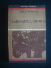 MIHAI EMINESCU - SARMANUL DIONIS foto