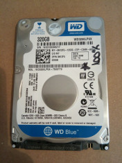 Hard Disk / HDD SATA WESTERN DIGITAL SCORPIO BLUE 320GB SLIM 100% HEALTH Laptop foto