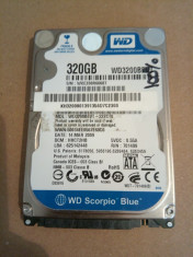 Hard Disk / HDD SATA WESTERN DIGITAL SCORPIO BLUE 320GB 100% HEALTH Laptop foto