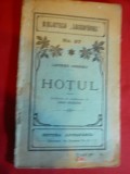 L.Andreiev -Hotul -Ed.Bibl.Luceafarul nr.27 ,inc.sec.XX ,trad.I.Nadejde