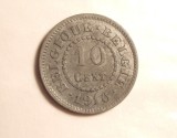 BELGIA 10 CENTIMES 1916 ZINC, Europa