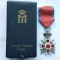 DECORATIE MILITARA ROMANEASCA - COROANA ROMANIEI - grad - CAVALER - REGE MIHAI 1