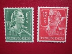 TIMBRE GERMANIA SERIE NEUZATA