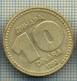 10695 MONEDA- YUGOSLAVIA - 10 DINARA -anul 1992 -STAREA CARE SE VEDE, Europa