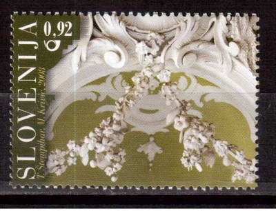 SLOVENIA 2008, Arta - Rococo, serie neuzata, MNH foto