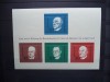 GERMANIA 1968 &ndash; MEMORIAL KONRAD ADENAUER, bloc MNH, G601, Nestampilat