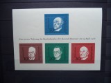 GERMANIA 1968 &ndash; MEMORIAL KONRAD ADENAUER, bloc MNH, G601