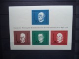 GERMANIA 1968 &ndash; MEMORIAL KONRAD ADENAUER, bloc MNH, G601, Nestampilat