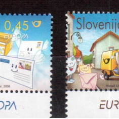 SLOVENIA 2008, EUROPA - CEPT, serie neuzata, MNH