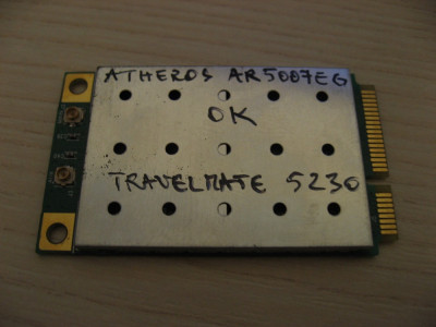 Placa de retea wireless Acer TravelMate 5230 5630 5730 5430 Atheros AR5BXB63 foto