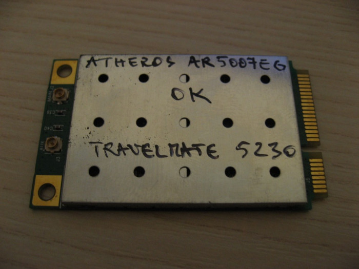 Placa de retea wireless Acer TravelMate 5230 5630 5730 5430 Atheros AR5BXB63