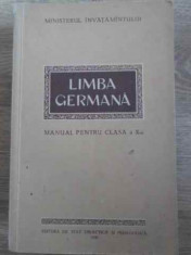 Limba Germana Manual Pentru Clasa A X-a - Necunoscut ,395172 foto