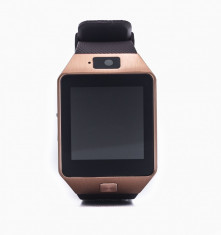 Ceas Smartwatch DZ09 cu Telefon GSM, Camera, Whatsapp, Android, IOS foto